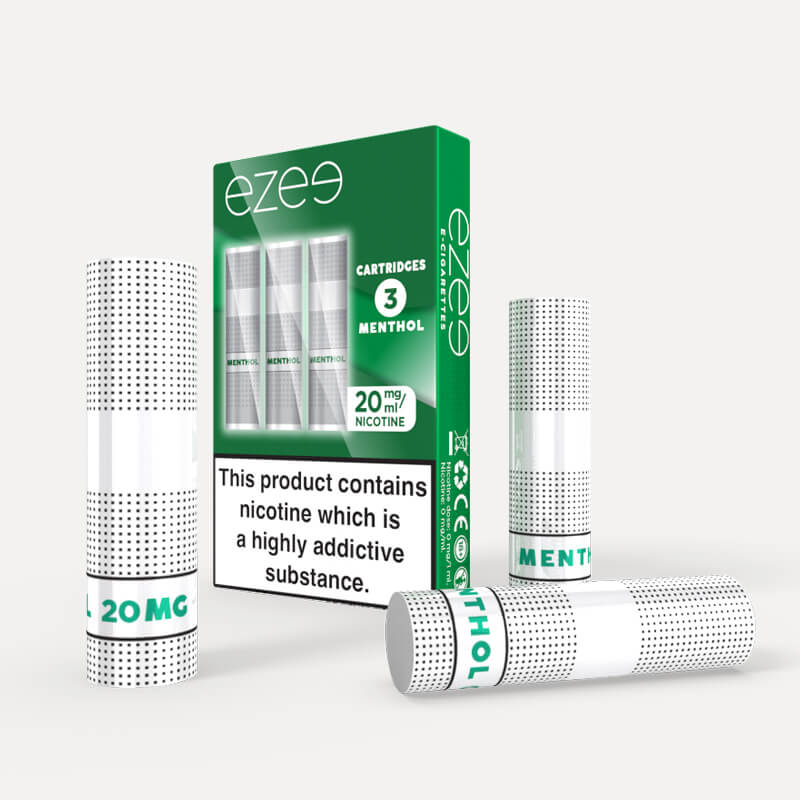 ベイプ カートリッジ メンソール味 ニコチン20mg/ml 3本入り